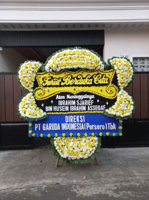 Papan Bunga Duka di Suka Asih