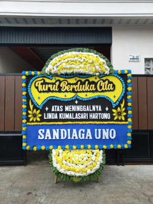Papan Bunga Duka di Suka Asih
